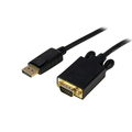 Startech.Com 6ft DisplayPort to VGA Adapter - DP to VGA - Black DP2VGAMM6B